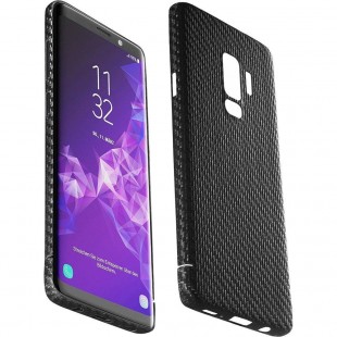 Чехол Viversis Carbon Covers для Samsung Galaxy S9 чёрный оптом