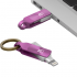 Флеш-накопитель ADAM elements iKlips DUO+ 64Gb Lightning / USB 3.1 королевская орхидея оптом