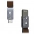 Флеш-накопитель ADAM elements ROMA 128GB USB Type-C OTG серый оптом