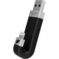 Флеш накопитель Leef iBridge 64Gb Lightning - USB чёрный