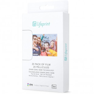 Фотобумага для принтера LifePrint (7,6 х 11,4см) (20 шт.) оптом