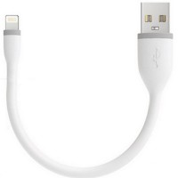 Гибкий кабель Satechi Flexible Lightning to USB (0.15 метра) белый (B0160CP1GE)