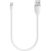 Гибкий кабель Satechi Flexible micro-USB to USB (0.25 метра) белый (ST-FCM10W)