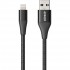 Кабель Anker PowerLine+ II Lightning — USB (0,9 метра) чёрный с чехлом (A8452011) оптом
