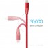 Кабель Anker PowerLine+ II Lightning — USB (1.8 метра) красный (A8453H91) оптом