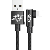 Кабель Baseus MVP Elbow Lightning to USB (2 метра) чёрный