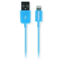 Кабель Energizer Lightning-USB SYIPBL2 iPhone / iPod / iPad (1 метр) голубой