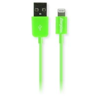 Кабель Energizer Lightning-USB SYIPGR2 iPhone / iPod / iPad (1 метр) зеленый