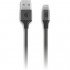 Кабель Griffin Extra-long Premium Braided Lightning Cable для iPhone/iPod/iPad (3 метра) серый оптом