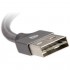 Кабель Griffin Premium Braided Lightning Cable для iPhone/iPod/iPad (1,5 метра) серый оптом