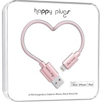 Кабель Happy Plugs Lightning Charge/Sync Cable Deluxe Edition Розовое золото