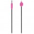 Кабель Kate Spade New York Bow Lightning — USB (1 метр) чёрный/розовый оптом