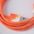 Кабель Le Cord Nylon Lightning MFI (1.2 метра) Aquarells Orange (Оранжевый) оптом