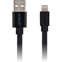 Кабель Le Touch L'amour MFI Cable Lightning-USB (1,5 метра) чёрный