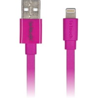 Кабель Le Touch L'amour MFI Cable Lightning-USB (1,5 метра) розовый