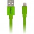 Кабель Le Touch L\'amour MFI Cable Lightning-USB (1,5 метра) зелёный оптом
