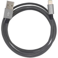 Кабель Le Touch Matrix MFI Cable Lightning-USB (1,2 метра) серый