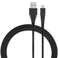 Кабель Momax Tough Link USB-C to USB-A Cable (1.2 м) чёрный