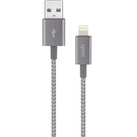 Кабель Moshi Integra Lightning to USB-A (1.2 метра) серый