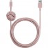 Кабель Native Union NIGHT Lightning-USB Cable (3 метра) розовый оптом