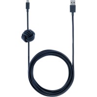 Кабель Native Union NIGHT Lightning-USB Cable (3 метра) синий