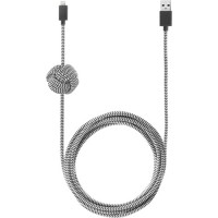 Кабель Native Union NIGHT Lightning-USB Cable (3 метра) зебра