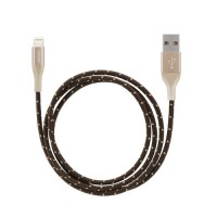 Кабель Ozaki O!tool T-Cable L100 MFI Lightning-USB (1 метр) золотистый