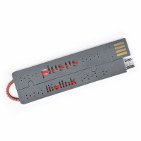 Кабель Plusus LifeLink micro-USB серый
