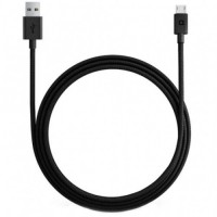 Кабель ZUS Kevlar Charging Cable Micro-USB/USB Straight (1,2 м) чёрный
