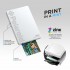 Карманный принтер Polaroid Mint белый оптом