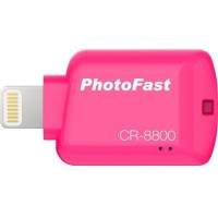 Картридер PhotoFast CR-8800 для iOS розовый