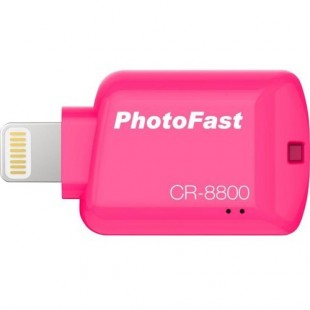Картридер PhotoFast CR-8800 для iOS розовый оптом