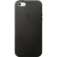 Кожаный чехол Apple Case для iPhone 5/5S/SE чёрный