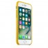 Кожаный чехол Apple Leather Case для iPhone 7 (Sunflower) ярко-жёлтый оптом
