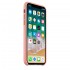 Кожаный чехол Apple Leather Case для iPhone X бледно-розовый (Soft Pink) оптом