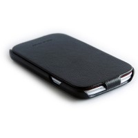 Кожаный чехол Hoco Real Leather Case для Samsung Galaxy S3 Черный