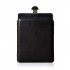 Кожаный чехол Knomo Black Slim Sleeve для iPad 9.7 чёрный оптом