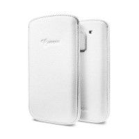 Кожаный чехол Spigen SGP Crumena Leather для Samsung Galaxy S3 белый (SGP09181)