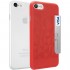Набор чехлов Ozaki O!coat Jelly+Pocket 2 in 1 для iPhone 7 (Айфон 7) красный+прозрачный оптом