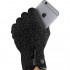 Перчатки Mujjo Double Layered Touchscreen Gloves для iPhone/iPod/iPad/etc чёрные (Размер M) оптом
