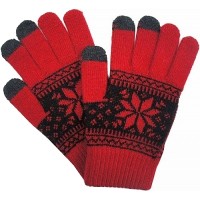 Перчатки шерстяные Beewin Smart Gloves красные (средние)