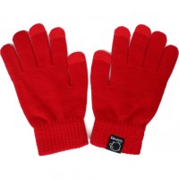 Перчатки шерстяные iGloves для iPhone/iPod/iPad/etc красные (Размер M)