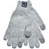 Перчатки шерстяные iGloves для iPhone/iPod/iPad/etc светло-серые (Размер M) оптом