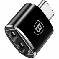 Переходник Baseus Mini Adapter Converter USB (OTG) to USB Type-C чёрный