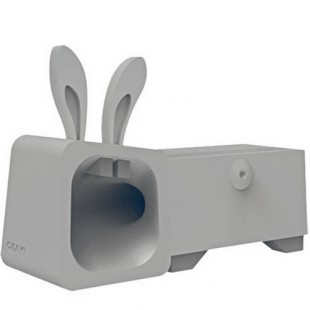Подставка Ozaki O!Music Zoo для iPhone 4 / 4S «Кролик» серая оптом