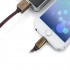 Реверсивный кабель Lightning-USB Le Touch Denim 0.2м оптом