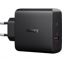 Сетевое зарядное устройство Aukey 48W Power Delivery 3.0 USB-C Turbo Charger QC 3.0 (PA-Y11)