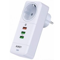 Сетевое зарядное устройство Aukey Wall Charger белое (PA-W01)