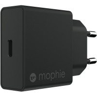 Сетевое зарядное устройство Mophie Wall Adapter USB-C 18W чёрное