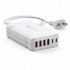 Сетевое зарядное устройство Satechi 60W 6-Port Multi-Port USB Desktop Charging Station белое оптом
